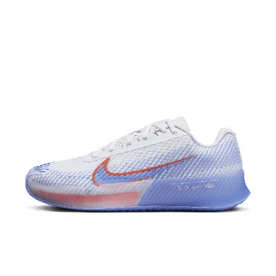 Nike Women's Court Air Zoom Vapor 11 Hard Court Tennis Shoes In White