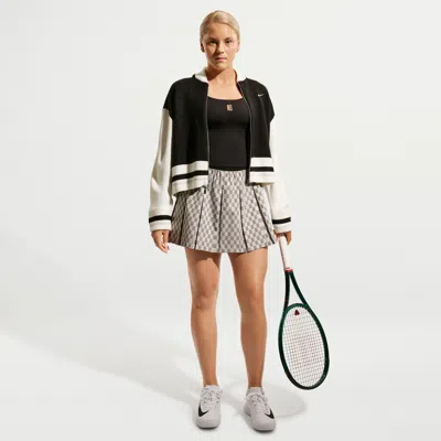 Nike Women's Court Court Collection High-waisted-rise Tennis Skirt In Black