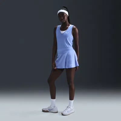 Nike Women's Court Dri-fit Victory Flouncy Skirt In Blue