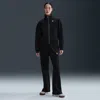 Nike Women's Court Heritage Windrunner Mid-rise Tennis Pants In Black