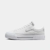 Nike Court Legacy Lift Dm7590-101 Sneaker Womens White Platform Shoes Ham460 In White