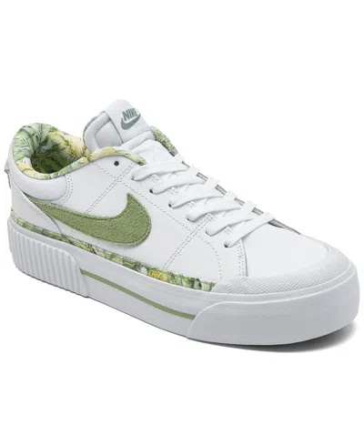 NIKE WOMEN'S COURT LEGACY LIFT PLATFORM CASUAL SNEAKERS FROM FINISH LINE