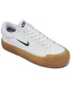 Nike Court Legacy Lift Platform Sneaker In White,vintage