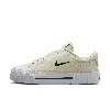 Nike Court Legacy Lift Platform Sneaker In Brown