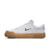 Nike Women's Court Legacy Lift Shoes In White/vintage