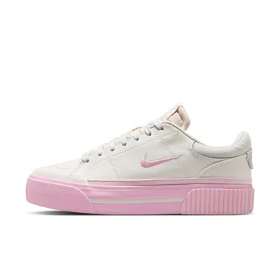 Nike Women's Court Legacy Lift Vs Shoes In White