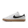 Nike Women's Court Legacy Next Nature Shoes In White/anthracite/gum Yellow/volt 