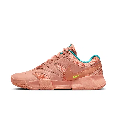 Nike Women's Court Lite 4 Hard Court Tennis Shoes In Orange