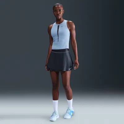 Nike Women's Court Slam Dri-fit High-waisted Tennis Skirt In Blue