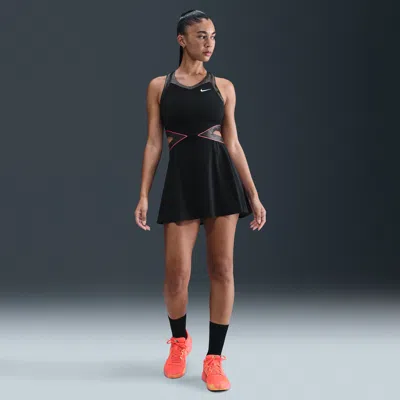 Nike Women's Court Slam Dri-fit Tennis Dress In Black