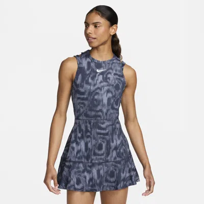 Nike Women's Court Slam Dri-fit Tennis Dress In Blue