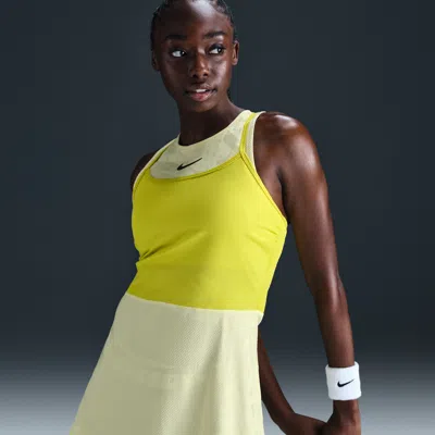 Nike Women's Court Slam Dri-fit Tennis Dress In Green