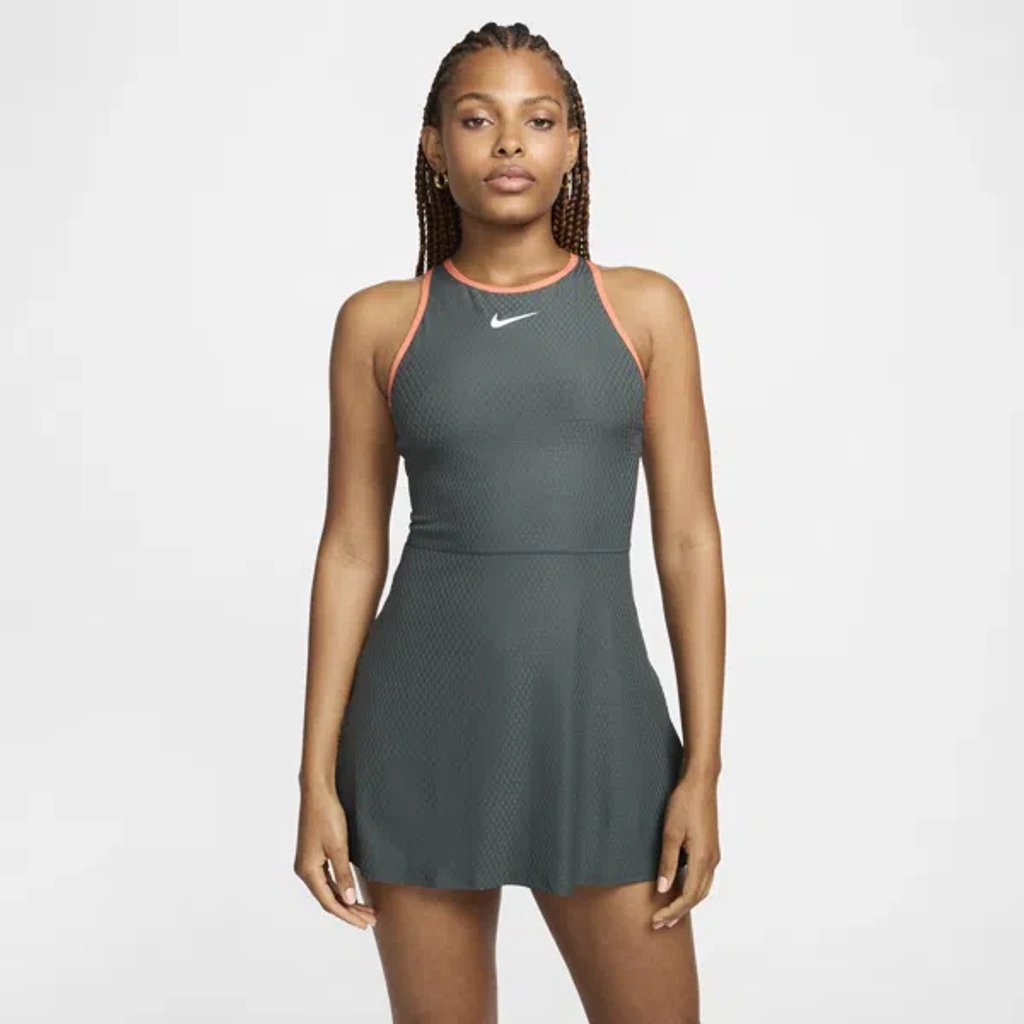 nike court dri fit tennis dress Nike Women's Court Slam Dri-FIT Tennis Dress- II6186-100
