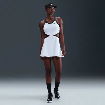 Nike Women's Court Slam Dri-fit Tennis Dress In White