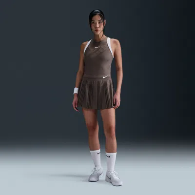 Nike Women's Court Slam Dri-fit Tennis Skirt In Grey