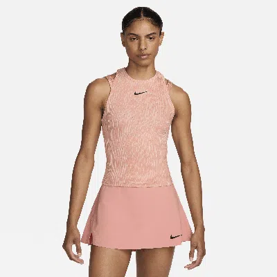 Nike Women's Court Slam Dri-fit Tennis Tank Top In Pink