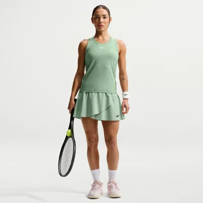 Nike Women's Court Slam Dri-fit High-waisted Tennis Skirt In Green