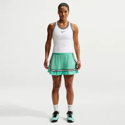 Nike Women's Court Slam High-waisted Tennis Skirt In Green