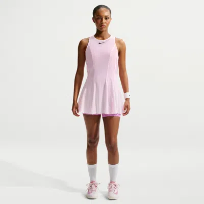 Nike Women's Court Slam Tennis Dress In Pink