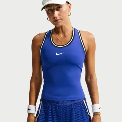 Nike Women's Court Slam Tennis Tank Top In Blue