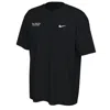 Nike Women's Court Tennis T-shirt In Black