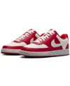 Nike Women's Court Vision Low Next Nature Casual Sneakers From Finish Line In University Red,sail