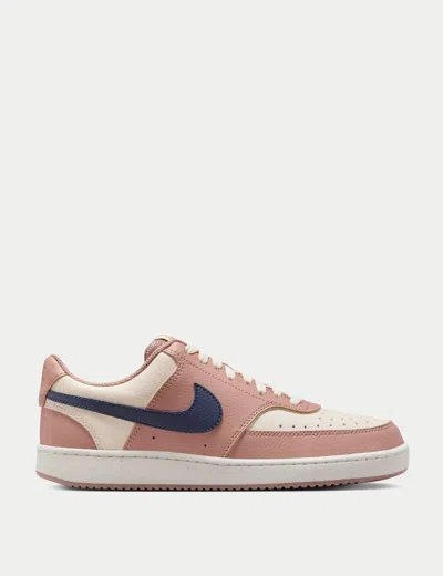 Nike Court Vision Low Next Nature In Pink