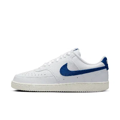 Nike Women's Court Vision Low Next Nature Shoes In White