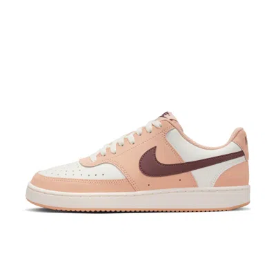 Nike Women's Court Vision Low Shoes In Brown