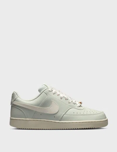 Nike Women's Court Vision Low Shoes In Green
