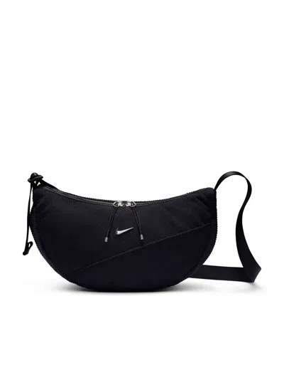 Nike Women's Crescent Crossbody Bag In Black