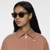 Nike Crescent Ii 52mm Square Sunglasses In Brown