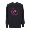 Nike Women's Crewneck Sweatshirt Sportswear Fleece Oversized Utility Crewneck Anthracite In Anthracite