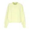 Nike Women's Crewneck Sweatshirt Sportswear Plush Mod Crop Crewneck Luminous Green/luminous Green In Luminous Green/luminous Green