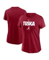Nike Women's Crimson Alabama Crimson Tide Local Ultimate Chant T-shirt In Crimson