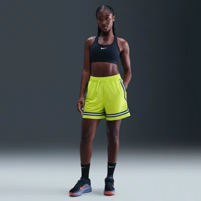 Nike Women's Crossover Dri-fit 5" Basketball Shorts In Green