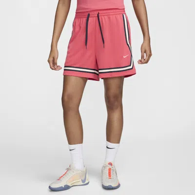 Nike Women's Crossover Dri-fit 5" Basketball Shorts In Pink