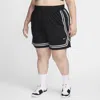 Nike Women's Crossover Dri-fit 7" Basketball Shorts (plus Size) In Black