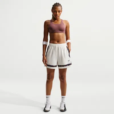 Nike Women's Crossover Dri-fit Basketball Shorts In White