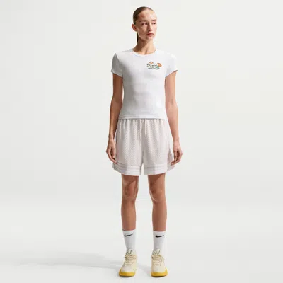Nike Women's Crossover \dri-fit 5" Basketball Shorts In White
