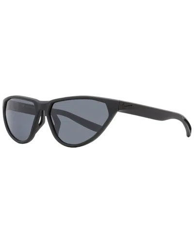 Nike Women's Dj0800 60mm Sunglasses In Black