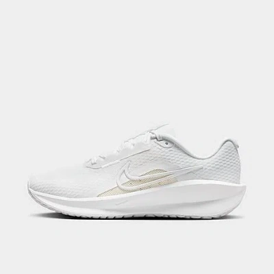 Nike Women's Downshifter 13 Running Shoes In White/white/platinum Tint