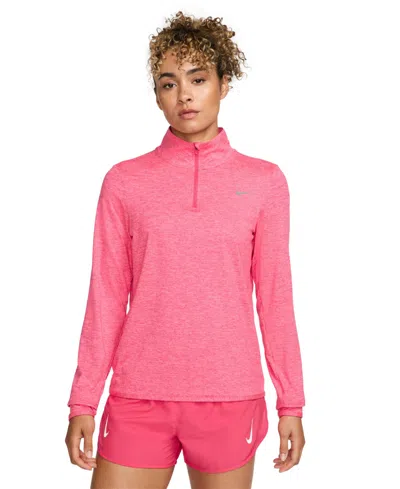 Nike Women's Dri-fit 1/2-zip Running Top