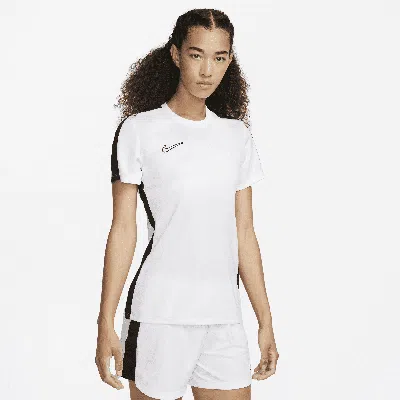 Nike Dri-fit Academy Short-sleeve Football Top Womens In White
