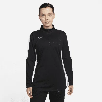 Nike Women's Dri-fit Academy Soccer Drill Top In Black