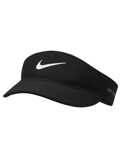 Nike Women's Dri-fit Adv Ace Tennis Visor In Black