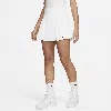 Nike Advantage Dri-fit Tennis Skirt In White