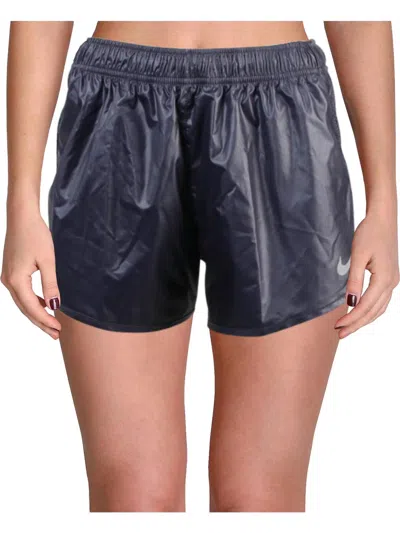 Nike Women's Dri Fit Athletic Running Shorts In Gridiron In Blue