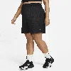 Nike Women's Dri-fit Attack Mid-rise 5" Unlined Shorts (plus Size) In Black