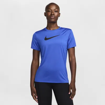 Nike Women's Dri-fit Graphic T-shirt In Blue
